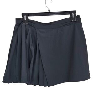 Lole Women's Black Mini Skort With Pleats Size L